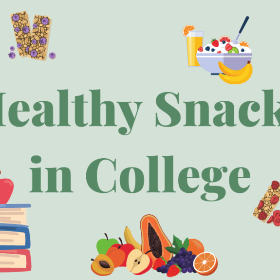 healthy snacks in college
