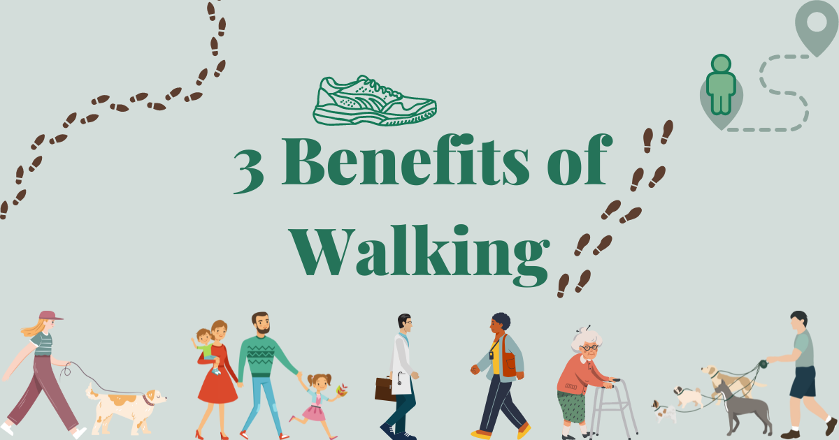 3 Benefits of Walking