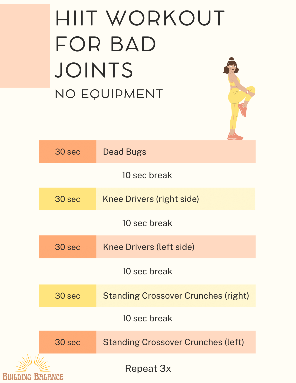 HIIT Workout For Bad Joints - Building Balance