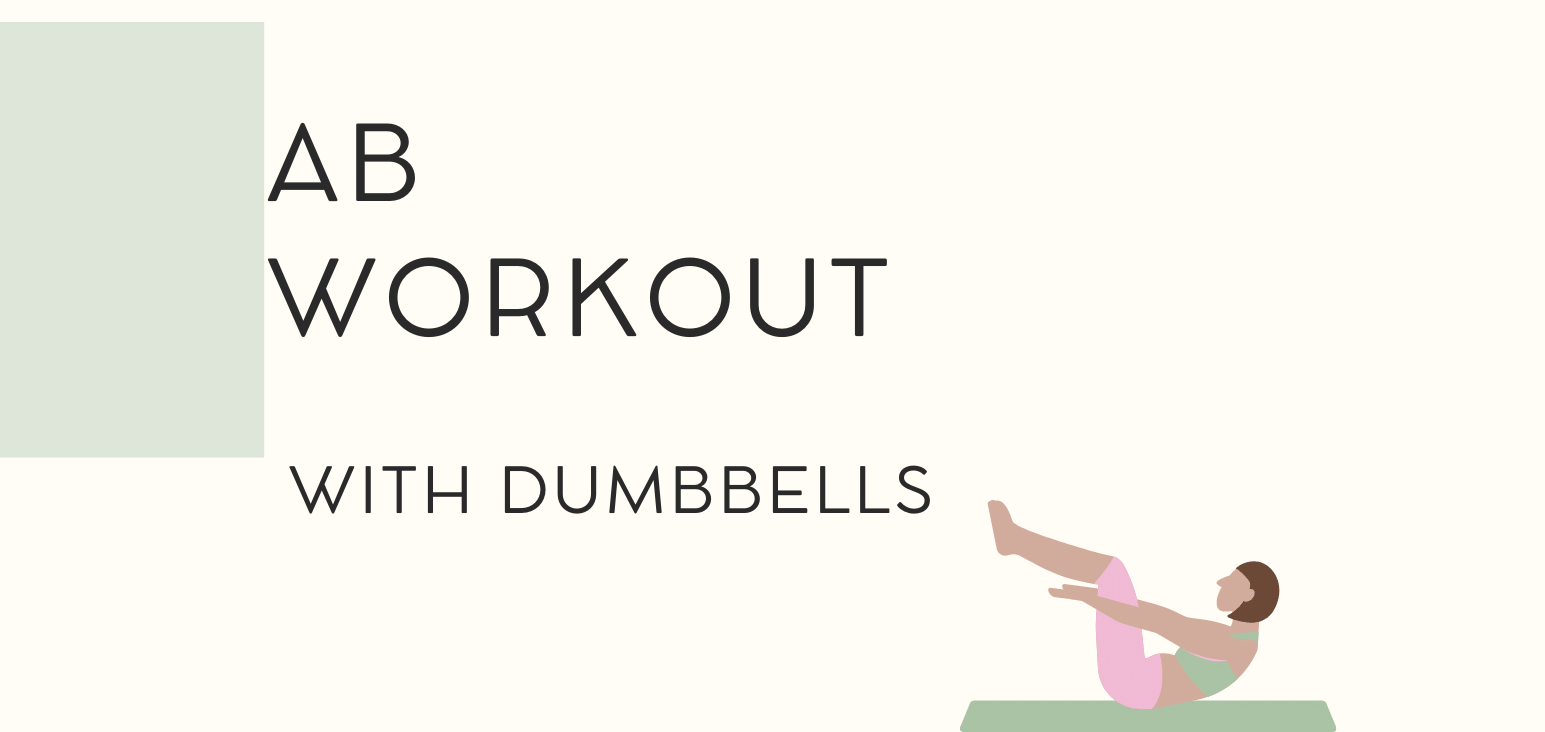 Ab Workout with dumbbells