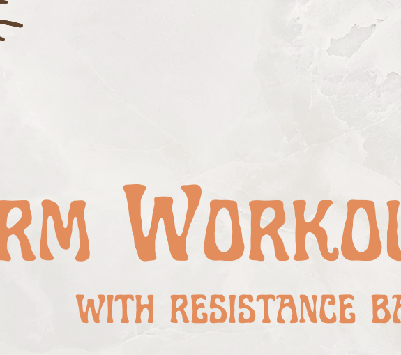 Arm Workout with resistance band